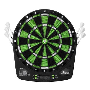 Fat cat deals electronic dart board